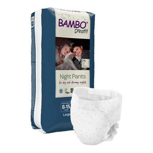 Bambo Dreamy pants para noche L (35-50kg) - caja de 6 bolsas x 10 uds