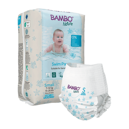 Bambo Nature pañales para el baño S (7-12kg)/12